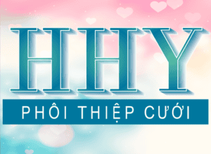 thiệp cưới hoàng hải yến