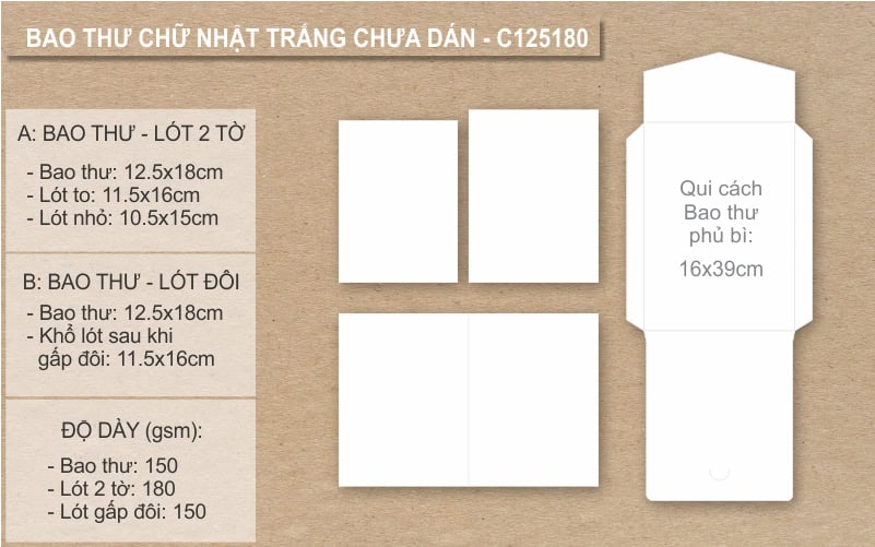 C125180chuadan Phôi thiệp cưới trắng