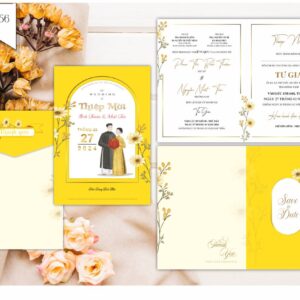 Thiết kế thiệp cưới HHY-9356