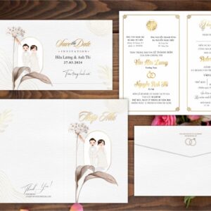 Thiệp cưới giá rẻ HHY-9363