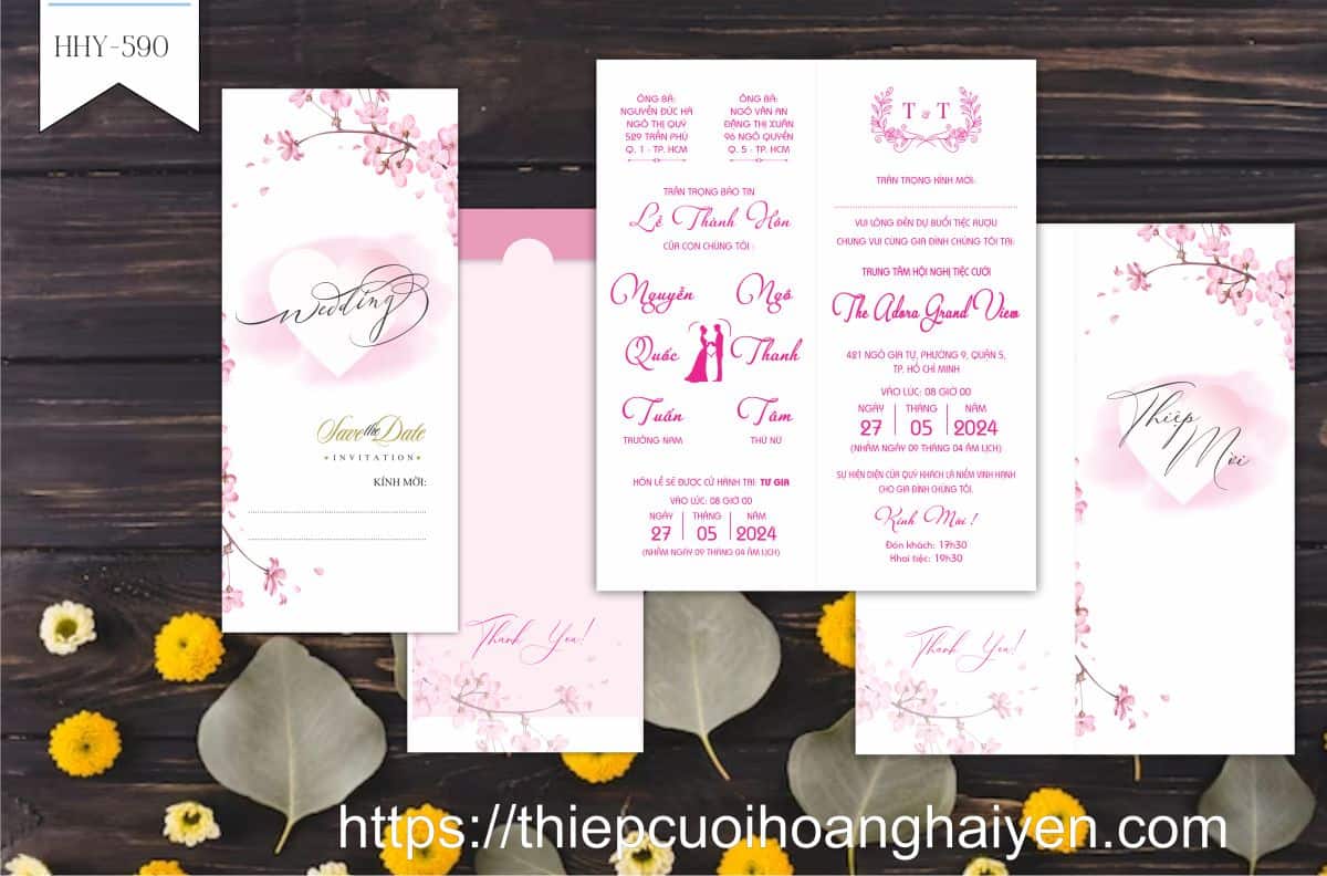 Thiệp cưới giá rẻ