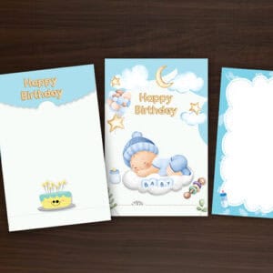 Thiệp sinh nhật đẹp HHY-437