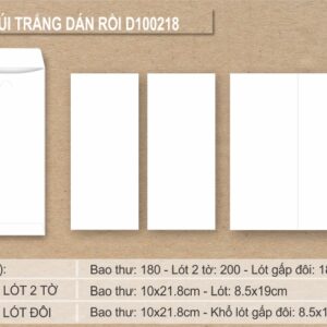 Phôi thiệp trắng D100218 % d10X21.8dan
