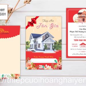 Mẫu thiệp chúc mừng tân gia