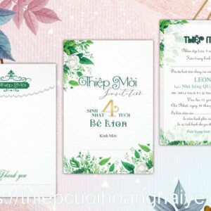 Thiết kế thiệp mời tốt nghiệp