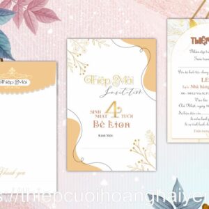 Thiệp mời khai trương
