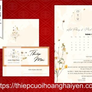 Thiệp cưới in nhanh