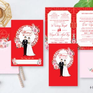 Mẫu thiệp cưới HHY-9253
