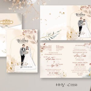 Mẫu mời cưới HHY-9268