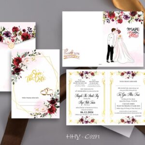 Thiệp cưới hàn quốc HHY-9271