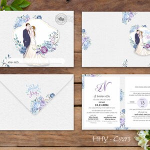 Nội dung thiệp báo hỷ HHY-9273