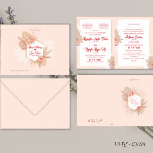 Mẫu thiệp đính hôn HHY-9274