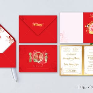 Thiệp báo hỷ HHY-9281 % C9281 FOR