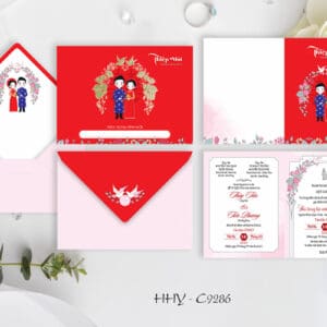 Thiết kế thiệp cưới HHY-9296