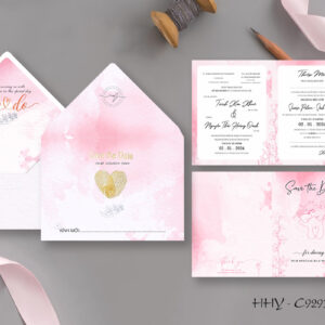 Thiệp cưới đẹp HHY-9293h