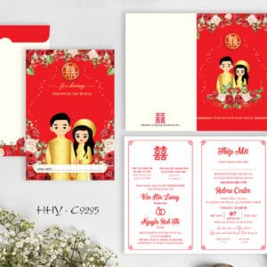 Thiệp mời đám cưới HHY-9295