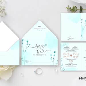 Mẫu thiệp báo hỷ online HHY-9303