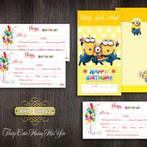 Thiệp sinh nhật HHY-403