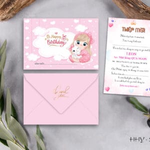 Thiệp sinh nhật đẹp HHY-428