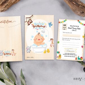 Mẫu thiệp mời sinh nhật HHY-432