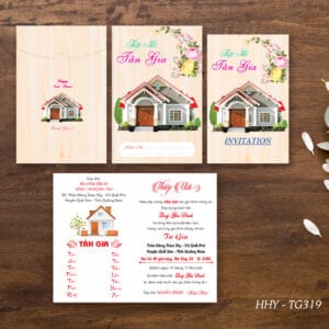 Thiệp tân gia nhà mới HHY-319