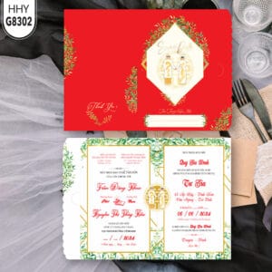 Mẫu thiệp cưới HHY-8302