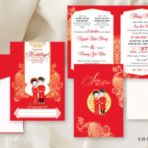 Mẫu thiệp đính hôn HHY-C9246