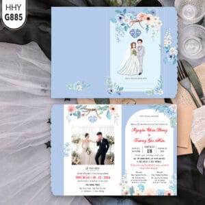 Thiêp cưới online HHY-885