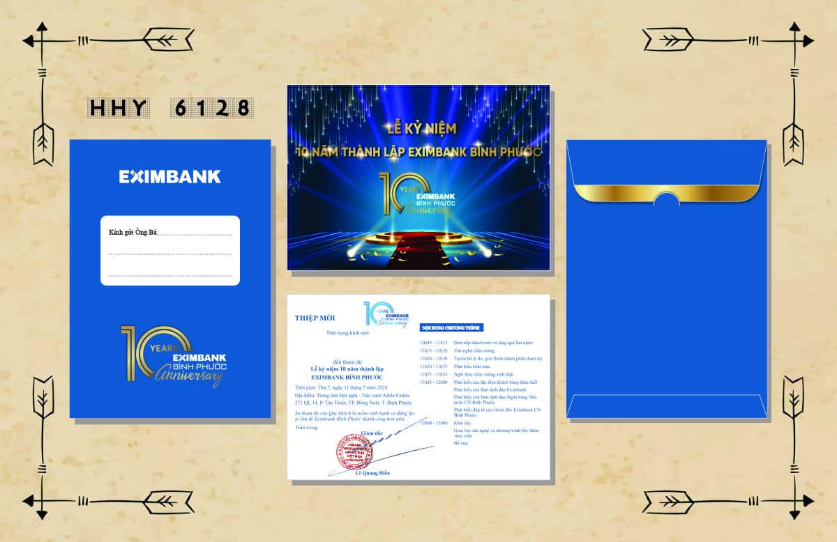 thiệp khai trương