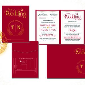 thiết kế thiệp cưới